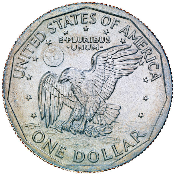 Reverse of the Susan B. Anthony dollar