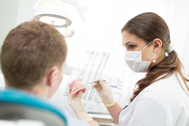 istock Patient and Dentist in Dental office 174995594