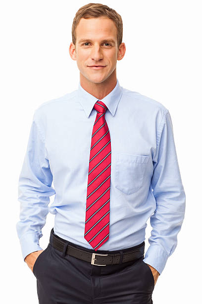 istock Male Entrepreneur Standing With Hands In Pockets - Isolated 174996223