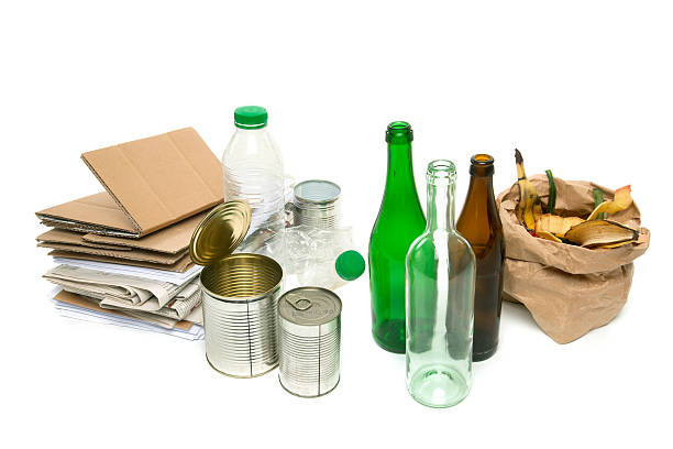 istock Recycle Concept Series - Group of Materials 174996341