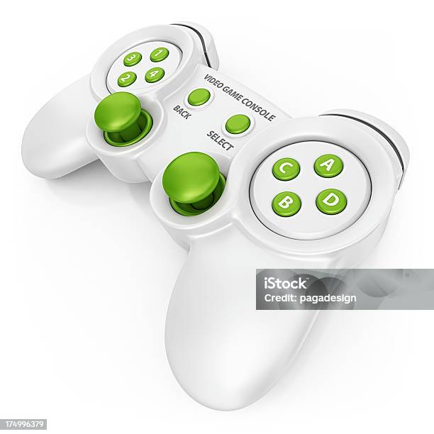 Gamepad Stock Photo - Download Image Now - Arts Culture and Entertainment, Brand Name Video Game, Clip Art