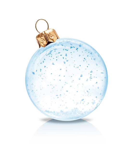 bolas de navidad - snow glasses fotografías e imágenes de stock