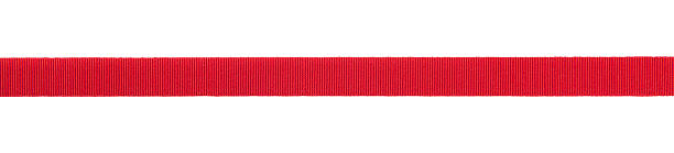 istock Red ribbon for christmas decoration 174996769