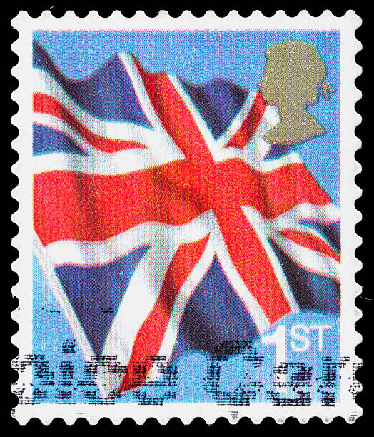 istock UK Union Flag postage stamp 174997353