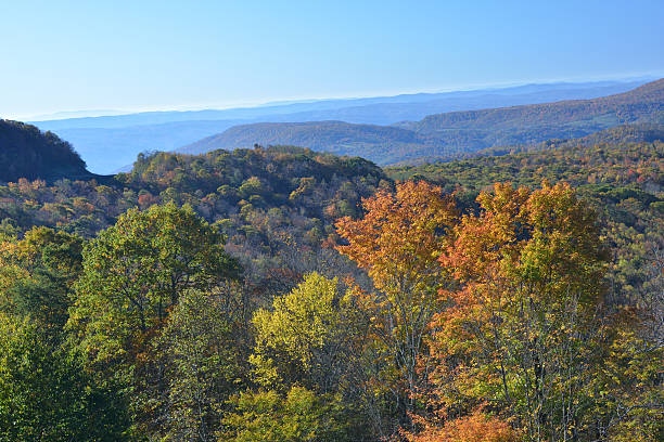 Autumn Scenery in West Virginia
