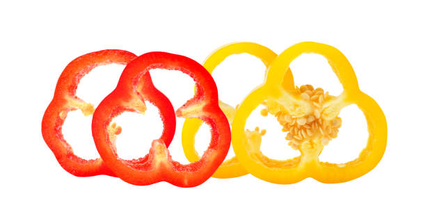 istock yellow pepper slices on white background 1749980574