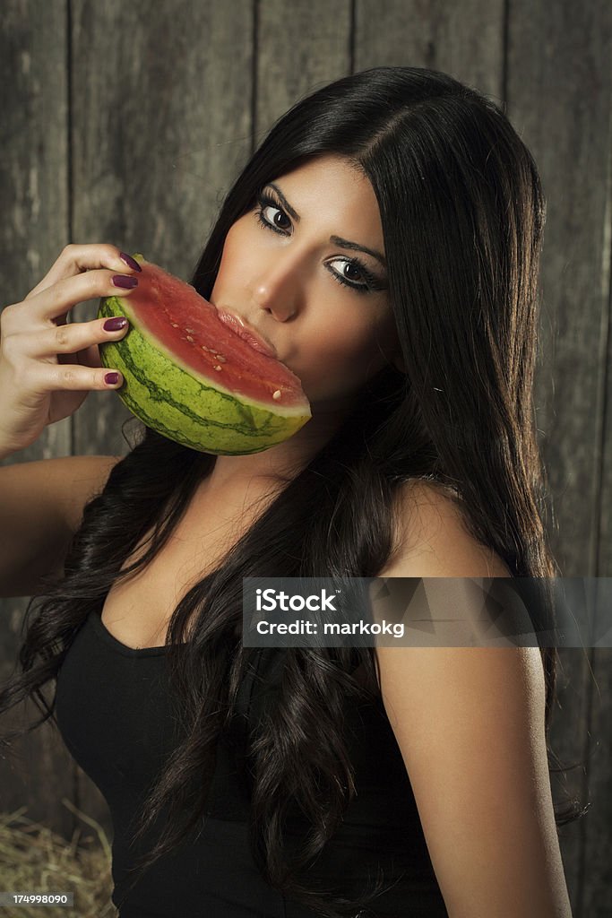 Wassermelone - Lizenzfrei 20-24 Jahre Stock-Foto