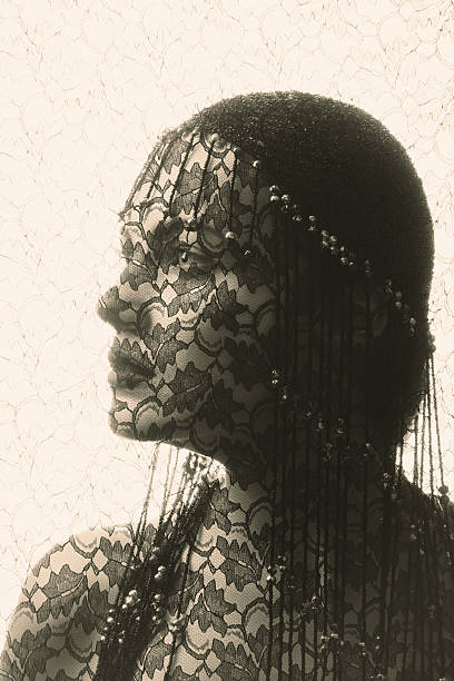 Art-Deco Style.Female portrait
