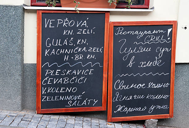 istock Czech Menus in Prague 174999783