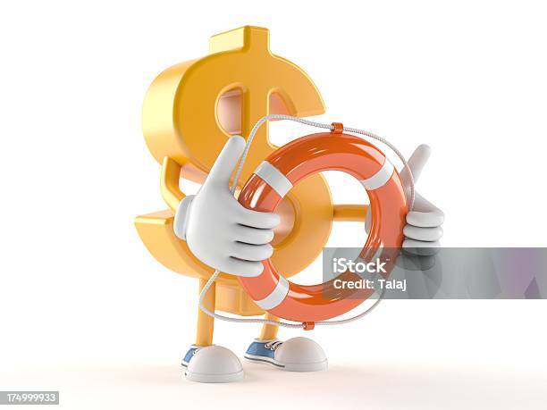 Dollar Stock Photo - Download Image Now - Assistance, Banking, Buoy