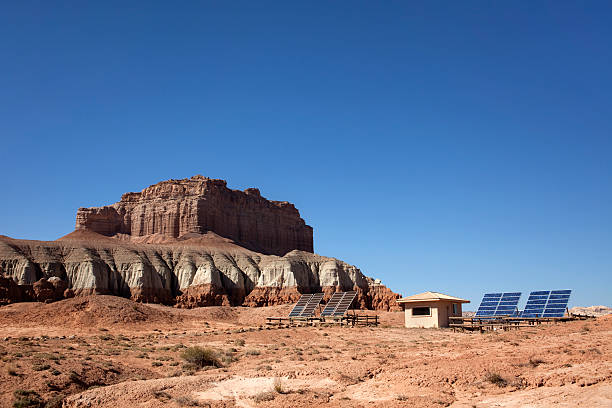istock Solar panels in Goblin Valley State Park Utah 174999988