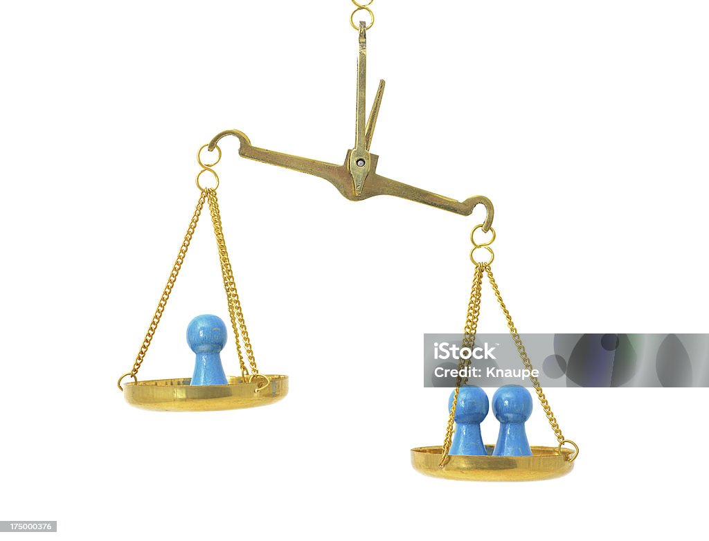 Papan Potongan Permainan Pada Skala Latar Belakang Putih Foto Stok