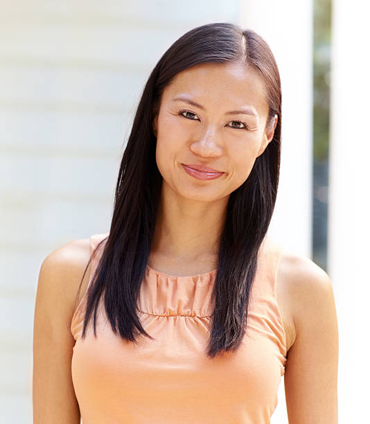 istock Friendly and beautiful asian woman 175000747