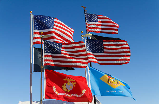 istock Many Flags Flying in the Breeze 175000755