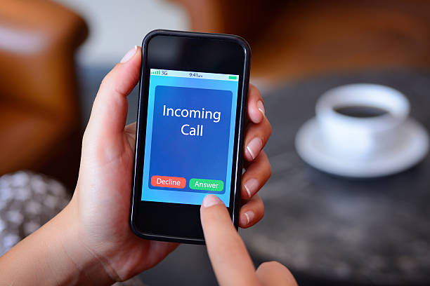 istock Incoming call on smart phone 175000758