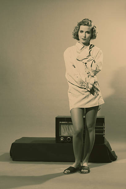 istock 1940s style.Female Portrait 175000841