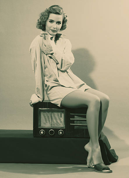 istock 1940s style.Female Portrait 175000843