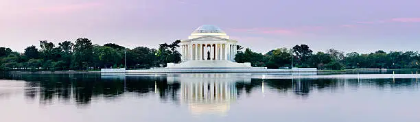Photo of Jefferson Memorial in Washington DC USA