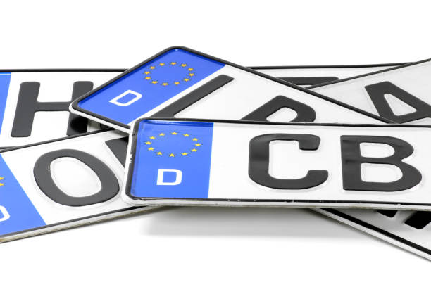 istock group of German license plates 1750021579