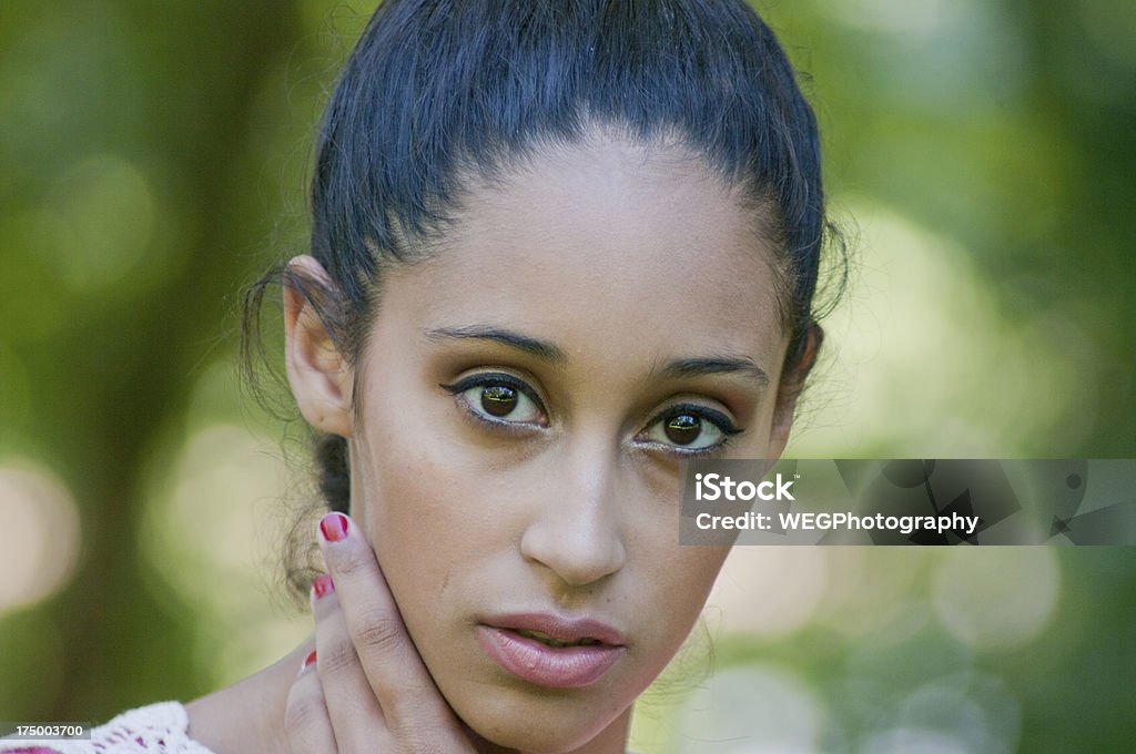 Atraente mulher olhos e Face. - Royalty-free 20-24 Anos Foto de stock