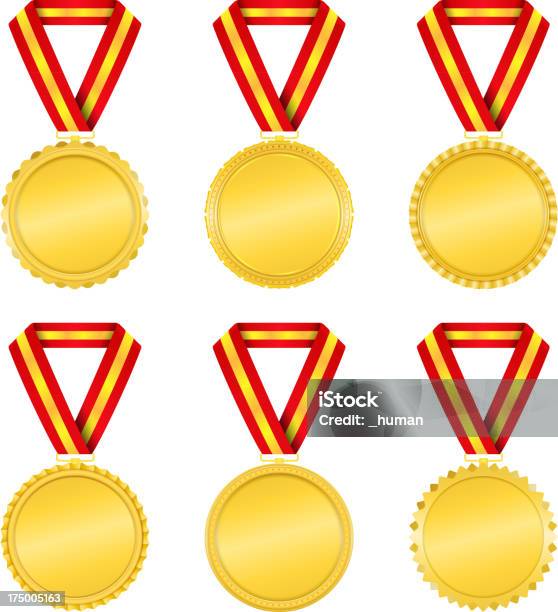 Vetores de Medalhas e mais imagens de Círculo - Círculo, Decoração, Design