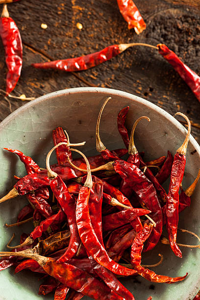 istock Organic Dried Red Hot Peppers 175008146