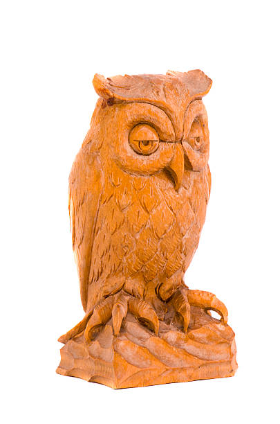 istock isolated wooden owl souvenir 175008251