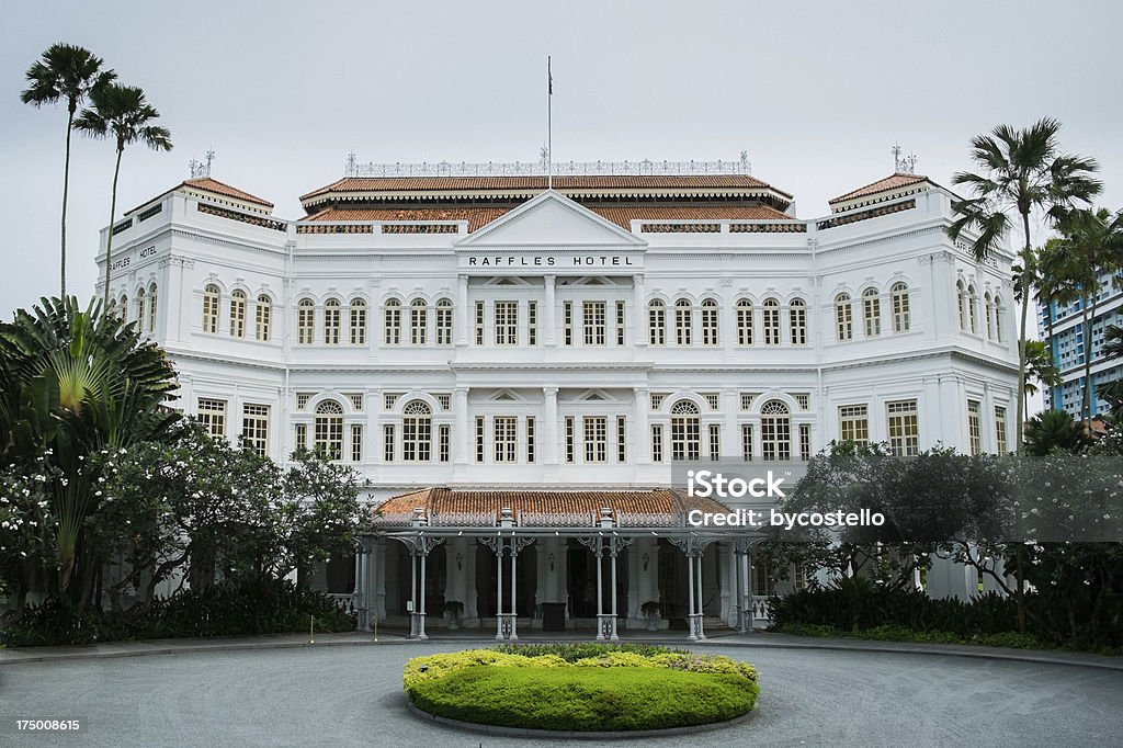 raffles hotel - Foto stock royalty-free di Albergo