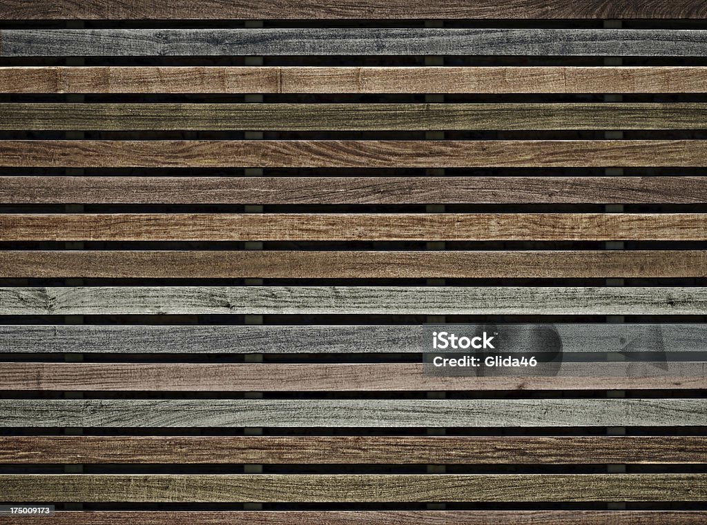 Parede de madeira nas tábuas da cor - Foto de stock de Abstrato royalty-free