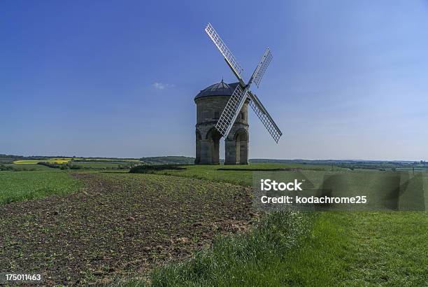 Chesterton Windmill Stock Photo - Download Image Now - Agricultural Field, Agriculture, Blue