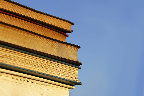 istock Books in front of Blue Sky 175011781