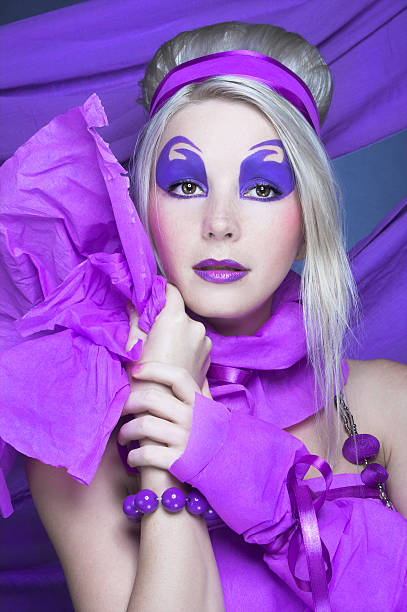 istock Girl in violet 175015272