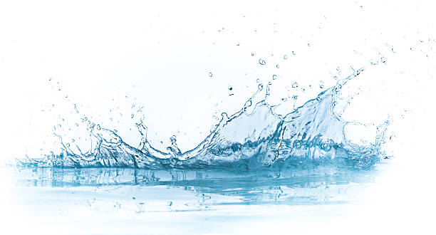 water splash water splash isolated on white background crown headwear photos stock pictures, royalty-free photos & images