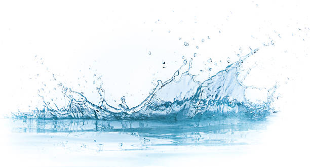 water splash water splash isolated on white background splashing droplet stock pictures, royalty-free photos & images