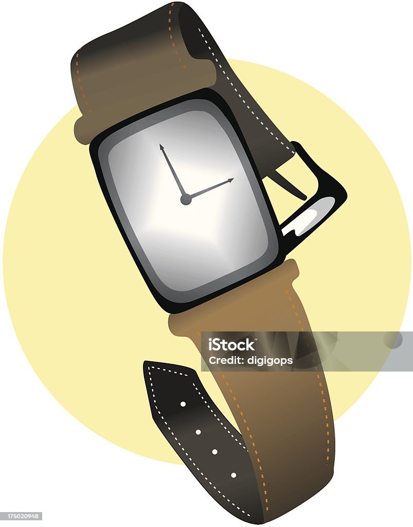 Armbanduhr - Lizenzfrei Illustration Vektorgrafik