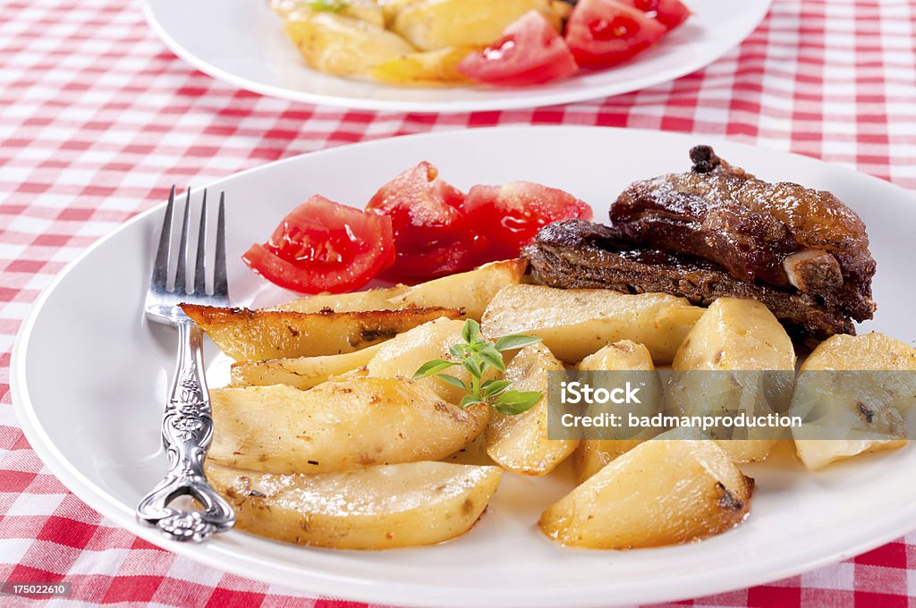 Carne e patate - Foto stock royalty-free di Alimentazione sana