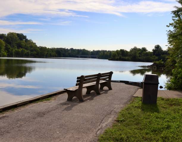 istock Park Bench in the Park 1750227130