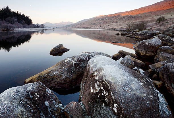 istock Rocks by Lake in Frost 175025725