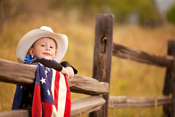 istock Young American Cowboy 175028179
