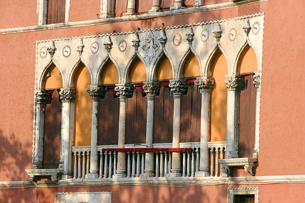 istock Venetian Windows, venice, italy. 175028693