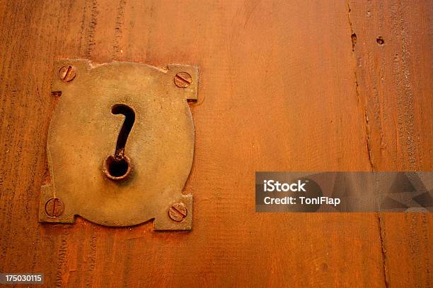 Old Lock And Question Stock Photo - Download Image Now - Door, Accessibility, Ancient