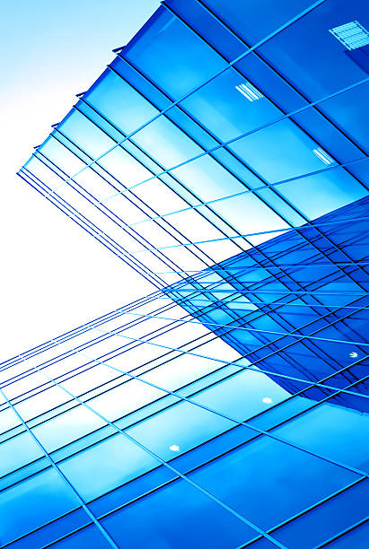 istock abstract glass side of business building 175030193
