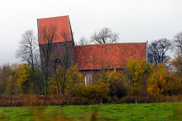Suurhusen, leaning church tower - inclined tower