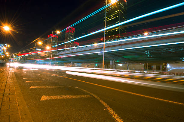 istock traffic in modern city at night 175031520