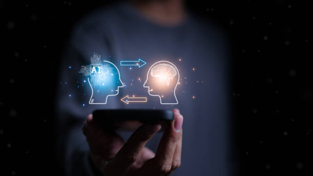 istock AI prompt generator concept. A.I. Chat with AI, Artificial Intelligence. by enter command prompt for generates, Man using smartphone for work. Chatbot with an intelligent ai asks for the answers he wants. 1750330989