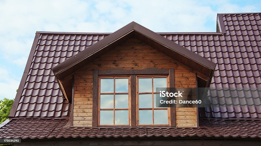 Abbaino windows - Foto stock royalty-free di Architettura