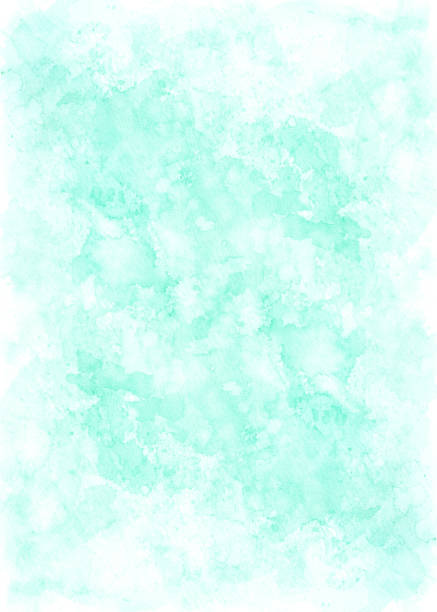 istock Light green watercolor background 1750391007