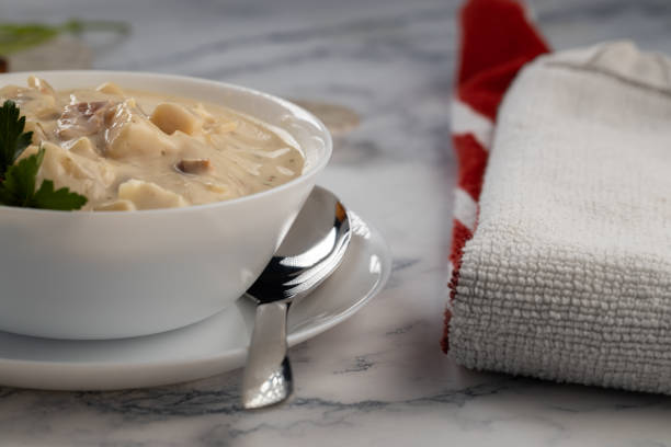 istock Cream soup with potato 1750399881