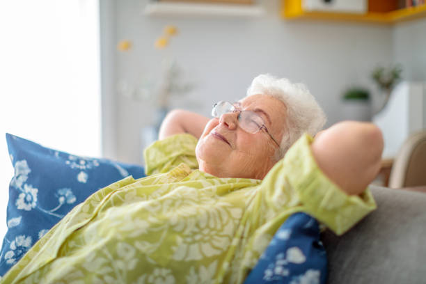 istock Senior woman at home 1750423124