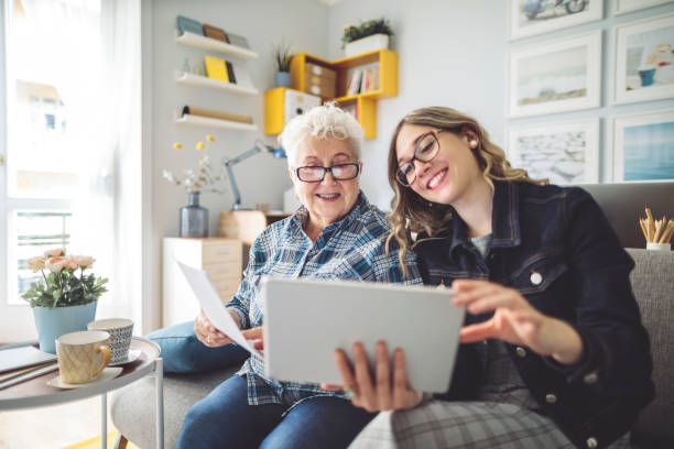 istock Senior woman at home 1750430938